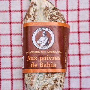 Saucisson artisanal aux Poivres de Bahia